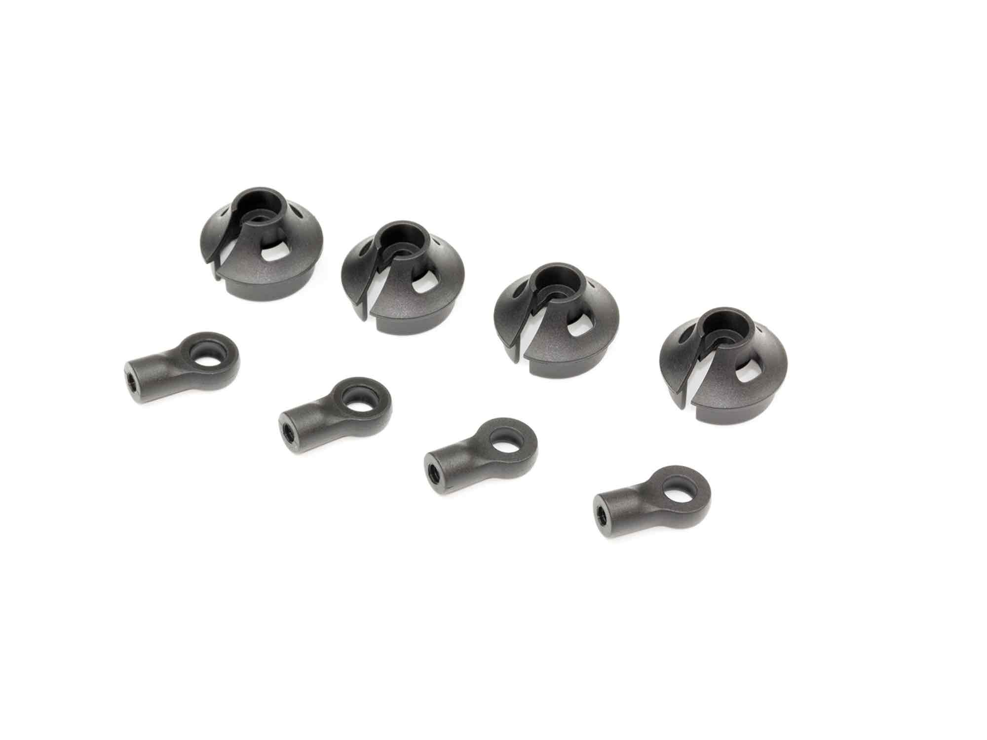 INF1NITY SHOCK BALL END & SPRING RETAINER (4pcs)