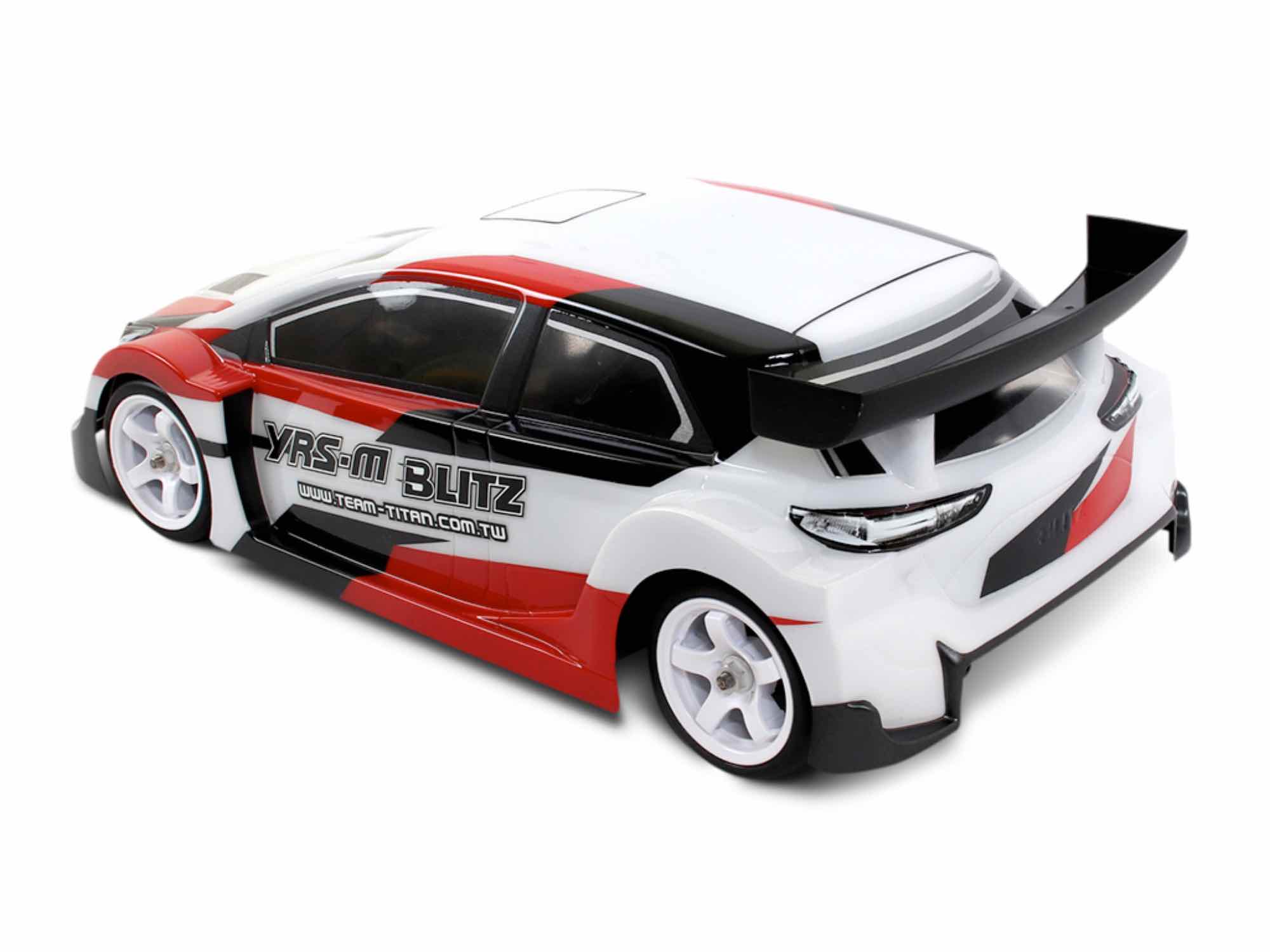 BLITZ YRS-M 1/10 225mm M-Chassis Body Shell 0,7mm