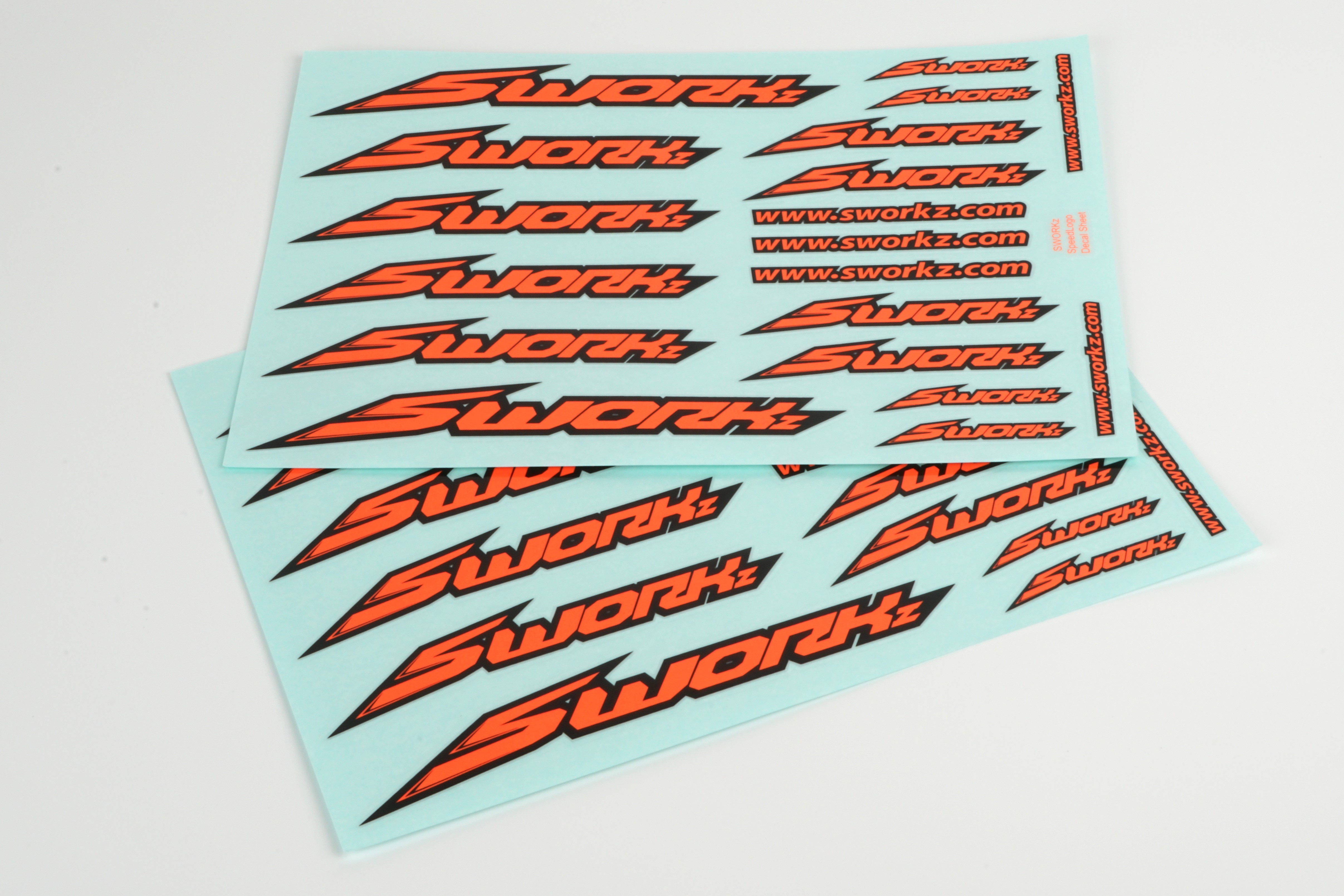 SWORKz Speed Logo Sticker (PushBar)(FO)(2pc)
