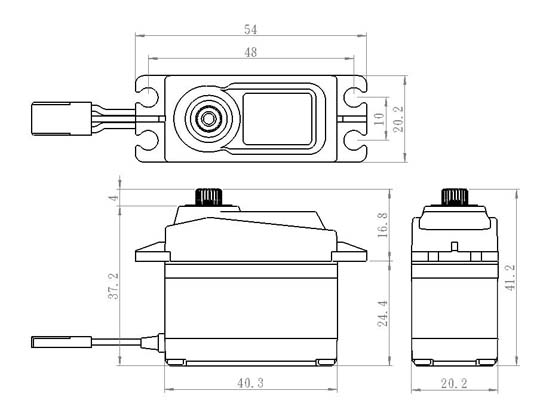 SAVÖX Standard Size Coreless Digital Servo