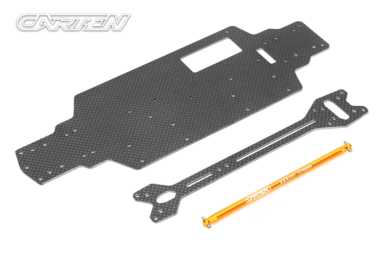 CARTEN 225mm Chassis /Upper Deck / Center Drive Shaft