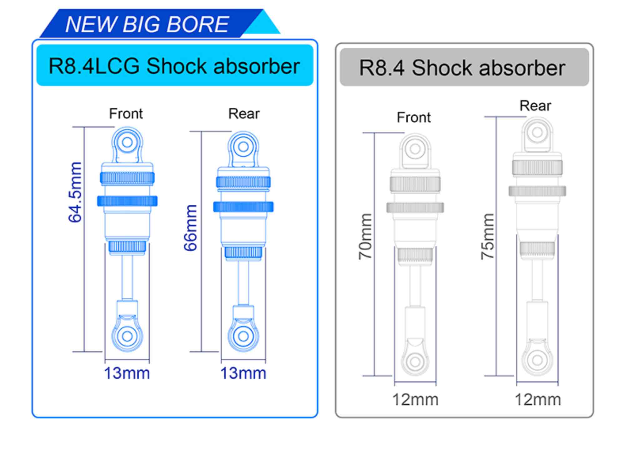 ARC R8.4 LCG 1/8 Nitro Onroad Kit