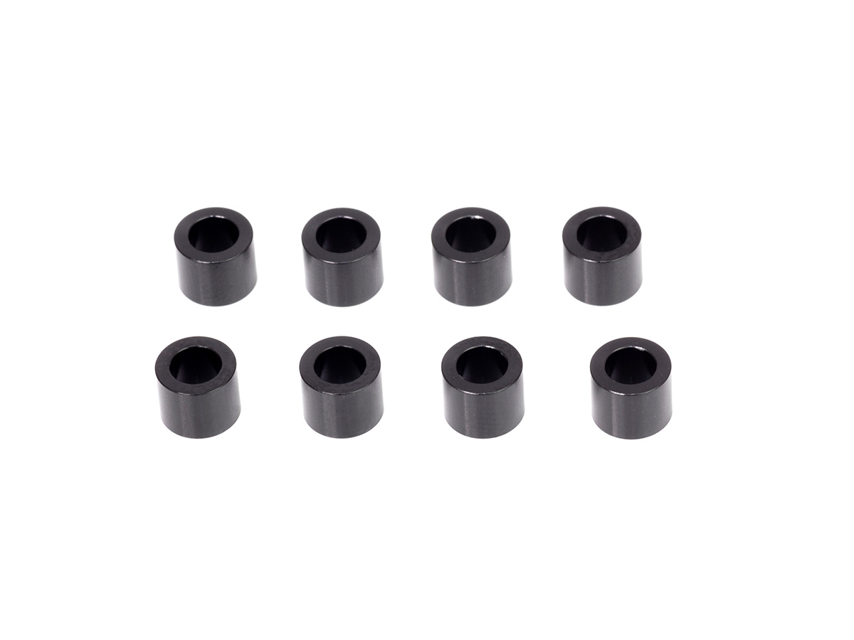 INFINITY ALUMINUM WASHER 3x5x4.0mm (Black/8pcs)