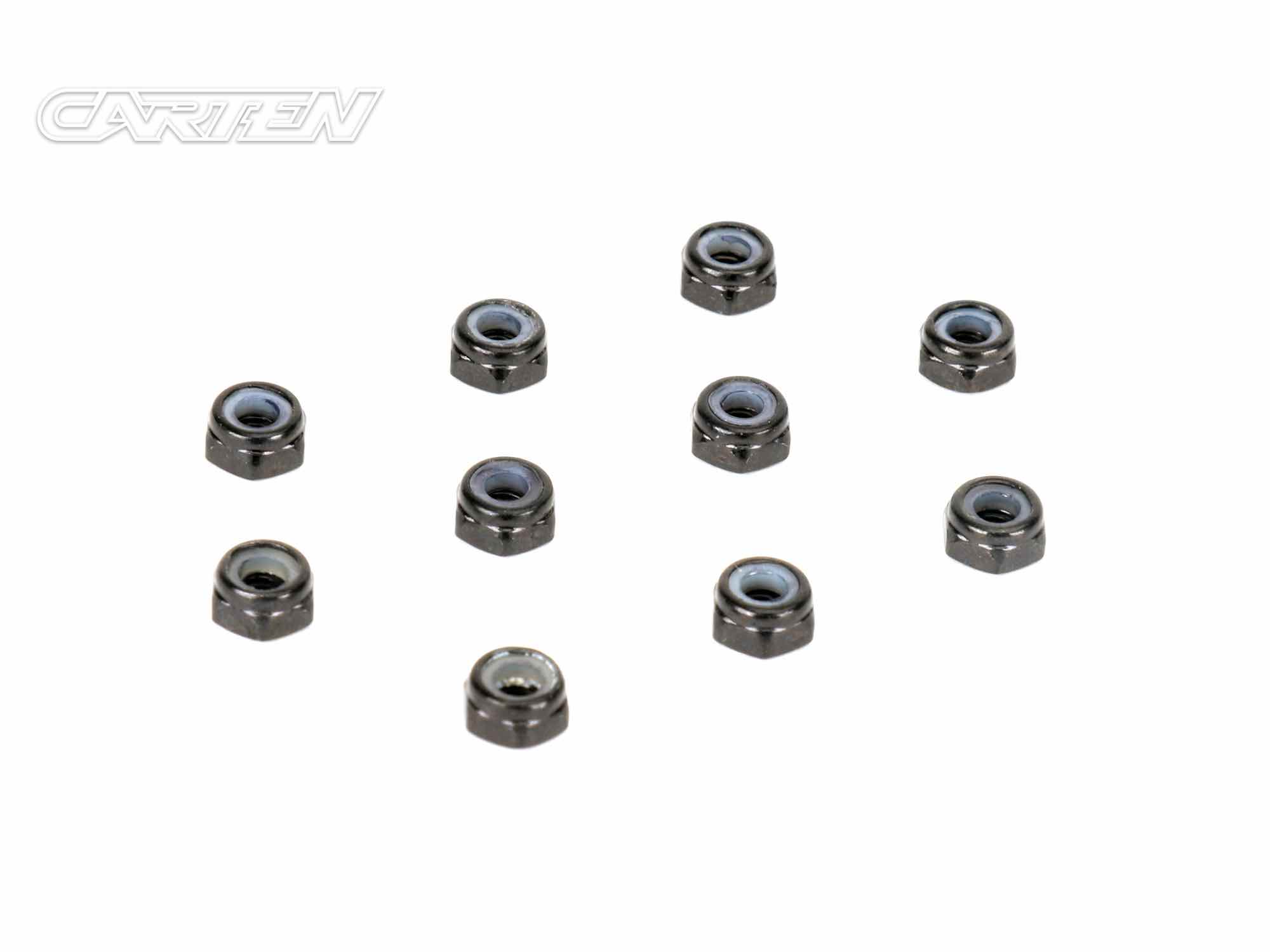 CARTEN M3 Thin Nylon Locking Hex Nut