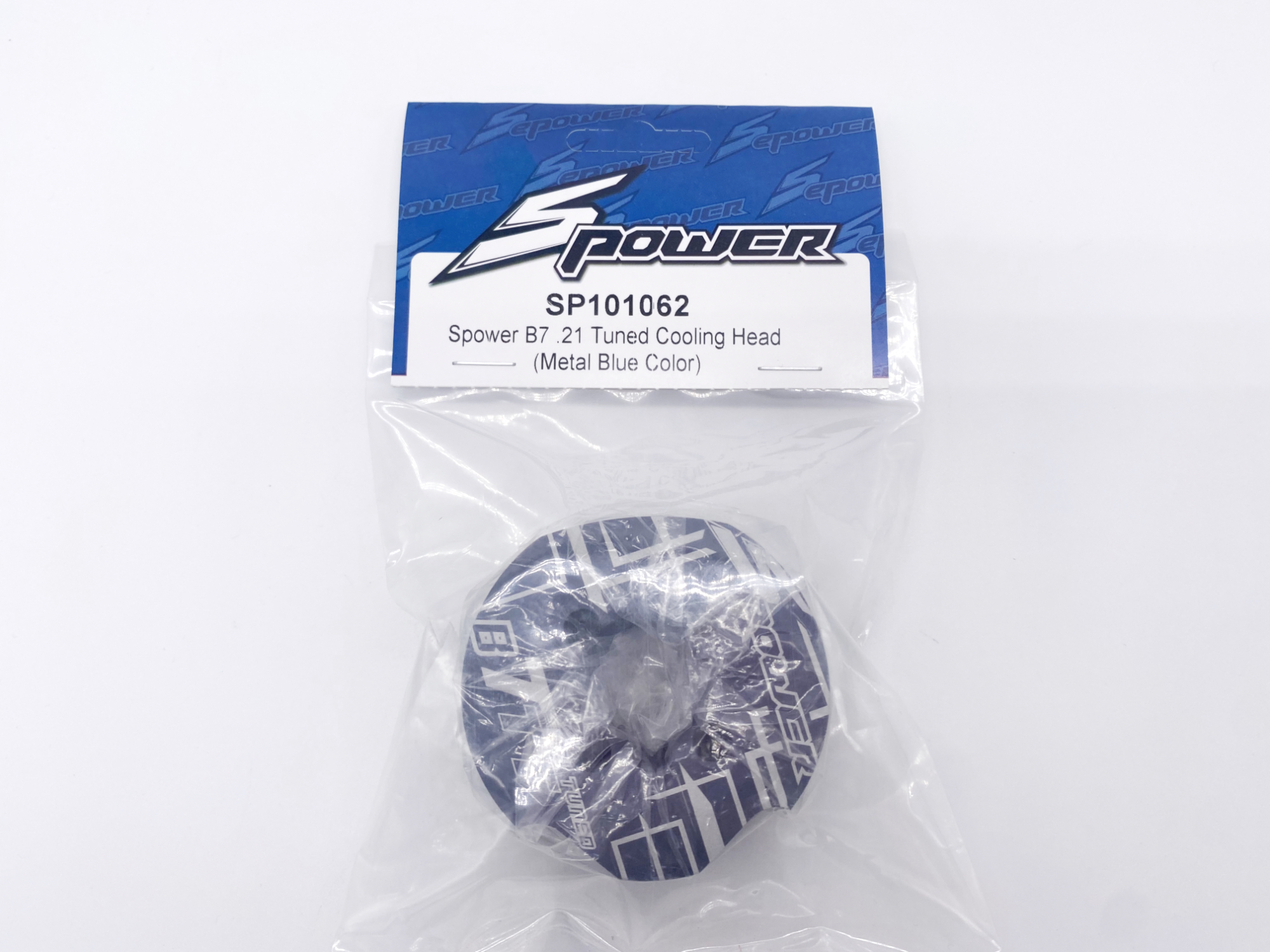 Spower B7 .21 Tuned Cooling Head (Metal Blue Color)