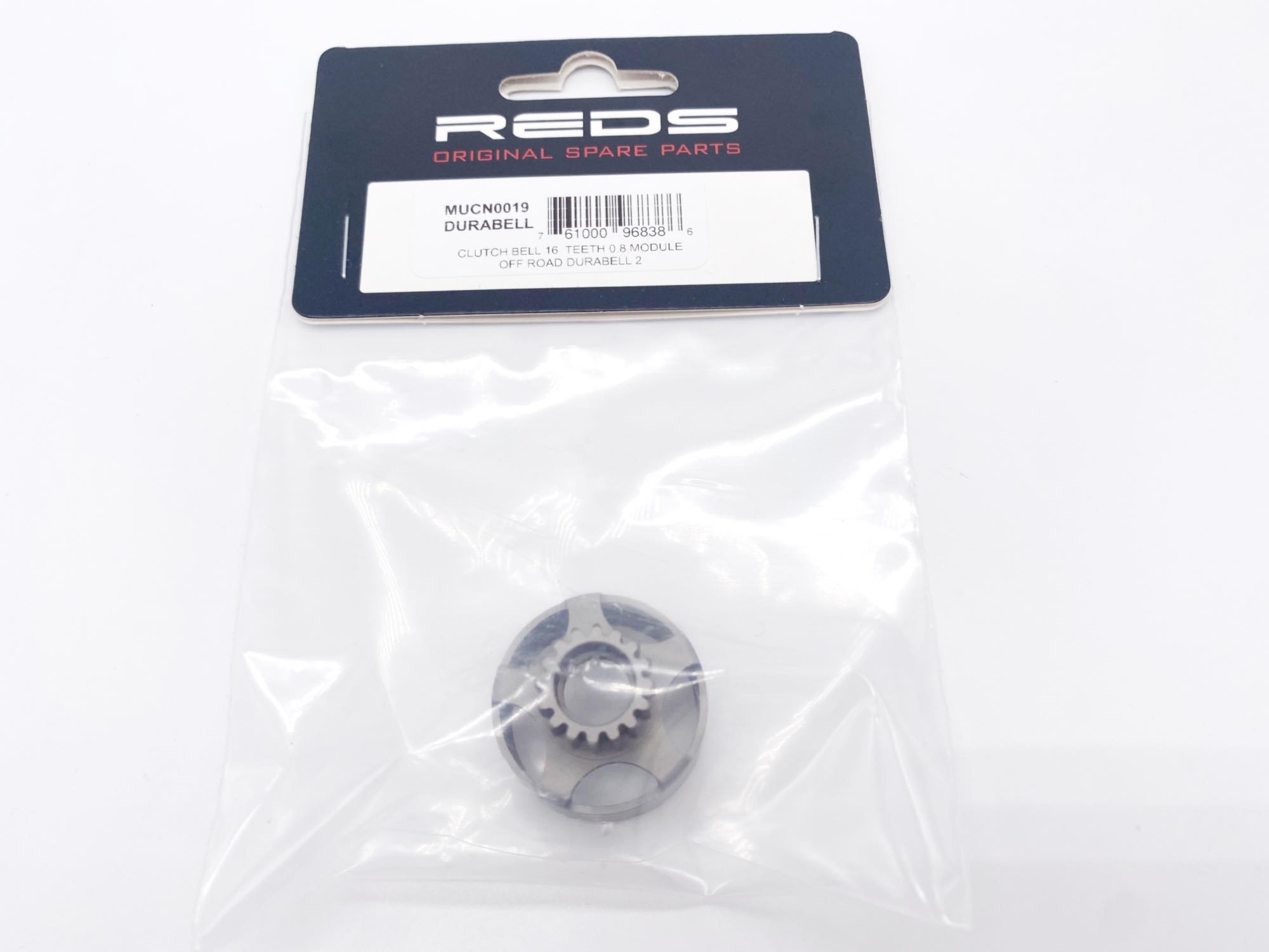 REDS Clutch Bell 16 Teeth Module 0,8 Off Road Durabell 2 