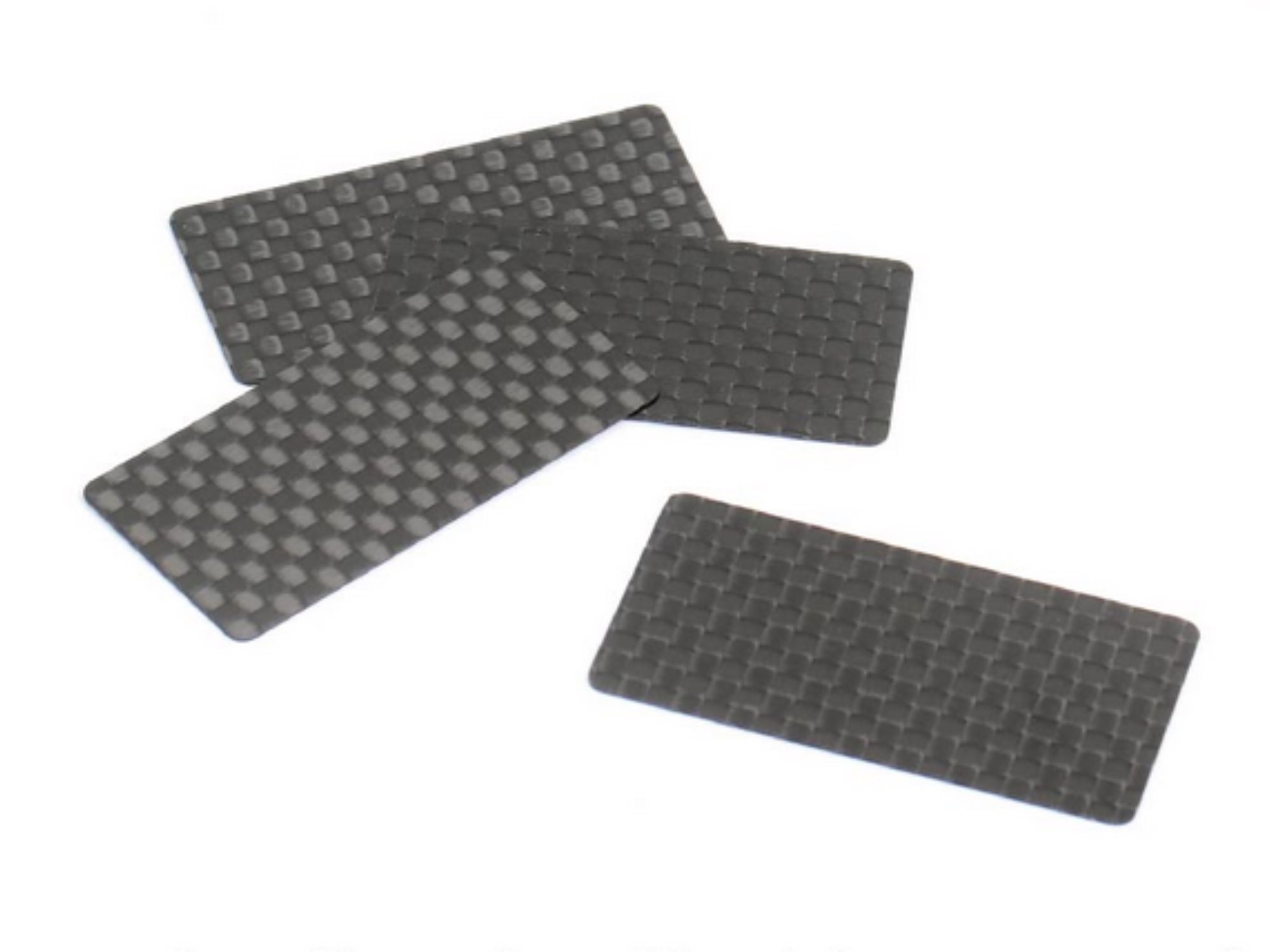 BLITZ 1/10 Touring Car Wing Side Plates 20X40mm (4)