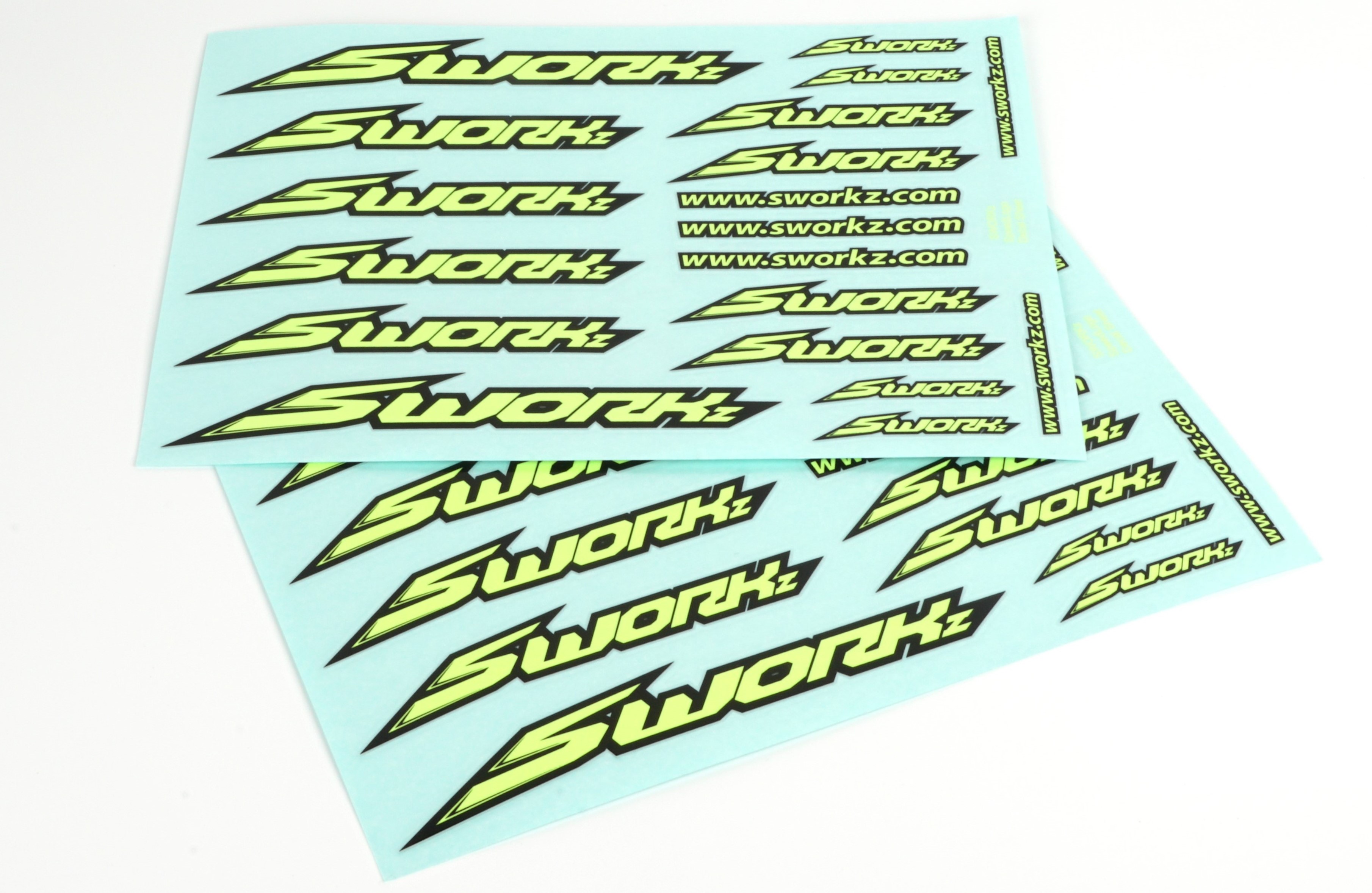 SWORKz Speed Logo Sticker (PushBar)(FY)(2pc)