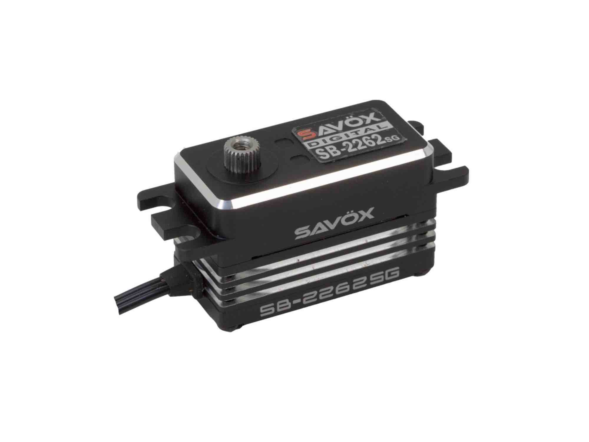 SAVÖX SB2262SG Low Profile Digital Brushless Servo Aluminium 7,4V 30kg/0,08s