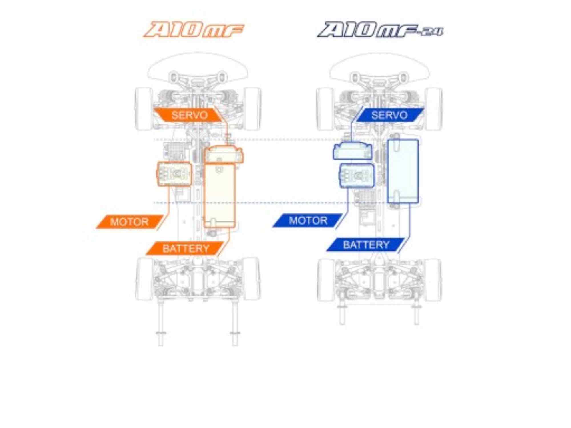 ARC A10MF-24 1/10 Fronti Touring Car Kit