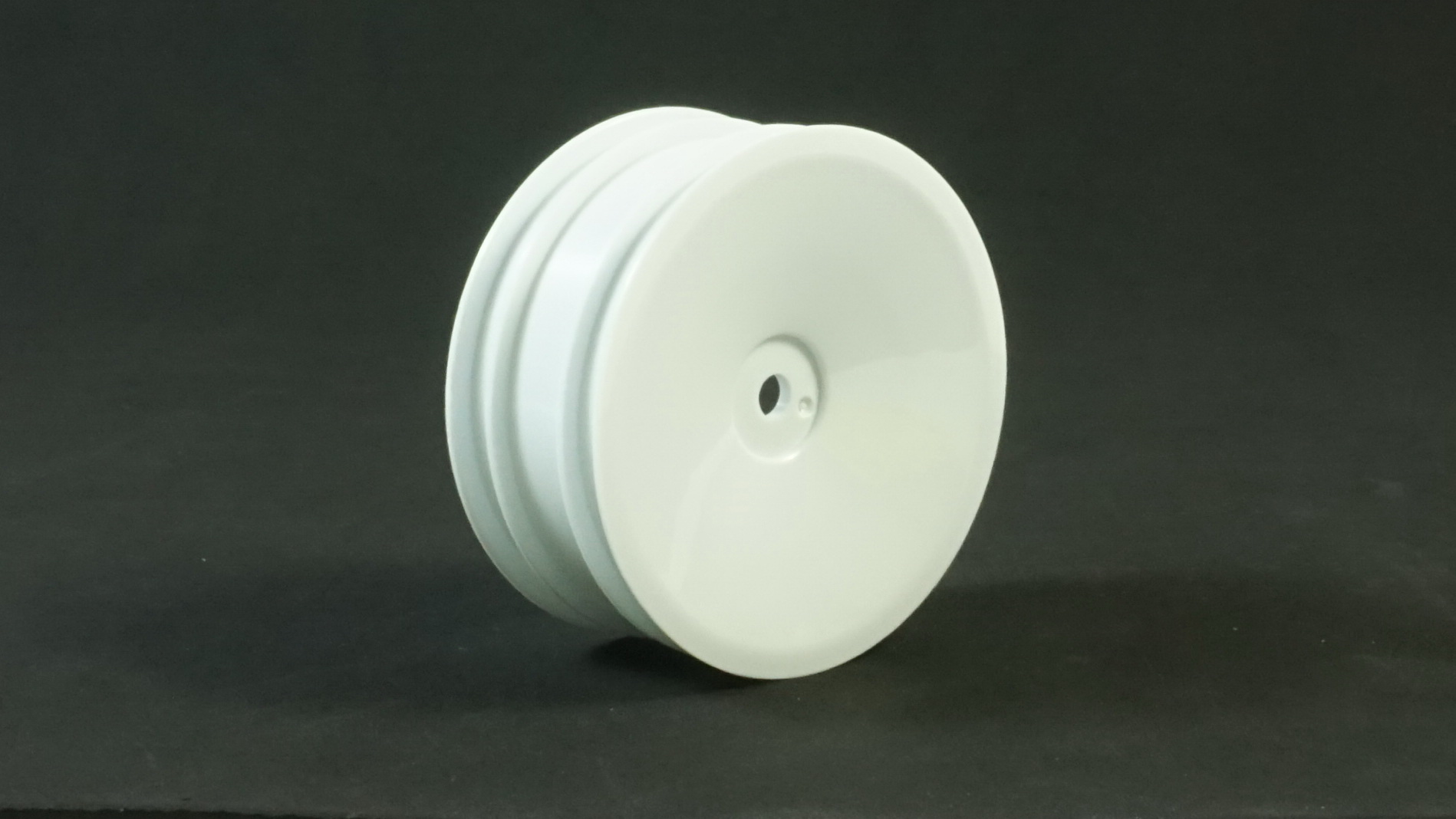 TPRO 1/10 2WD Off Road Front Dish Wheel white 12mm(4)