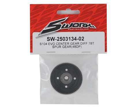 SWORKz Center Gear Diff 78T Spur Gear (48DP)