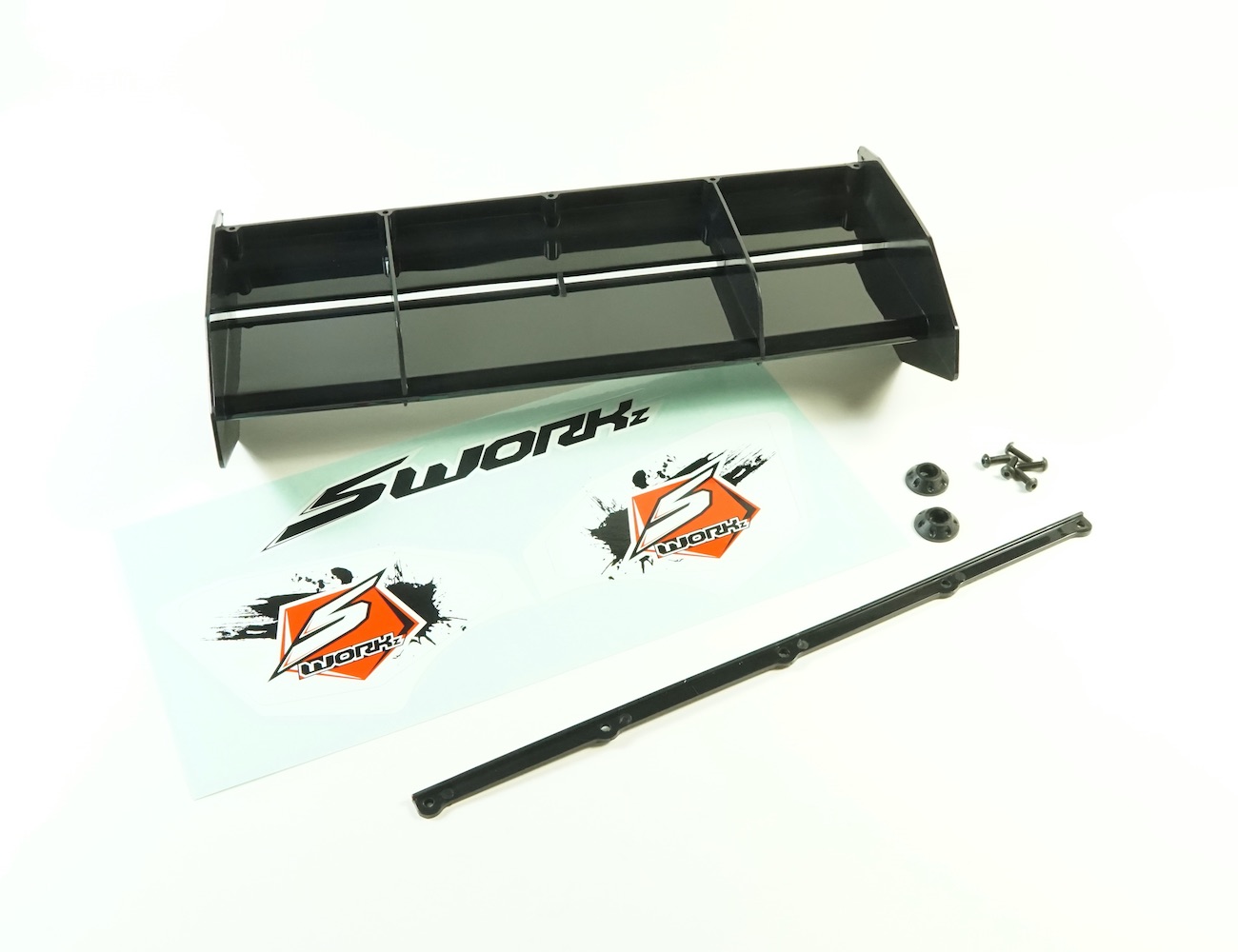 SWORKz 1/8 Off Road Formula 2.0 Race Wing (BK)