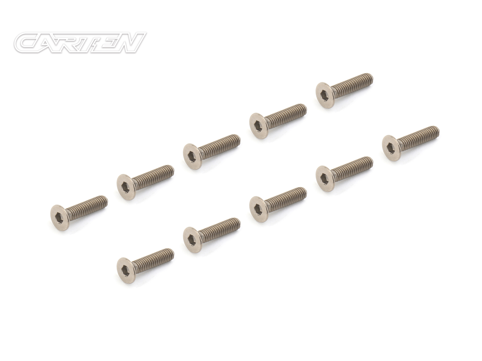 CARTEN Titanium Gr-2 Screw Set M3x15mm (10)