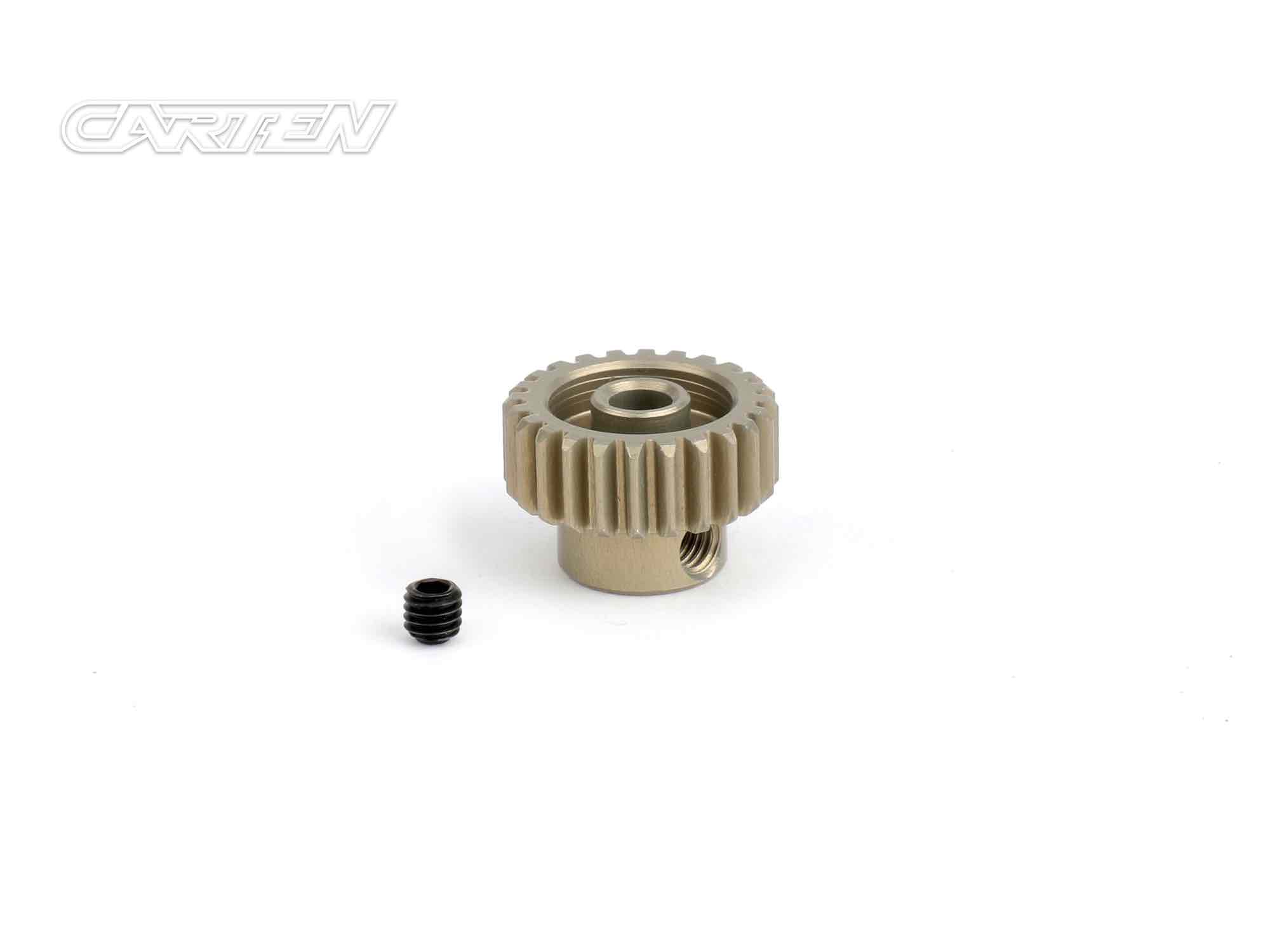 CARTEN  24T-48P Pinion Gear 7075 Aluminium hardanodized