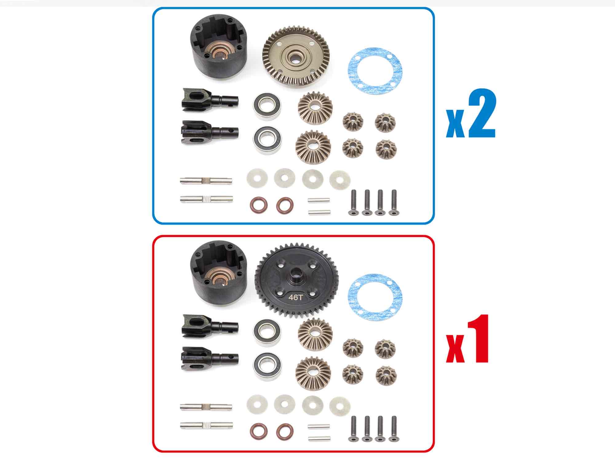 INF1NITY IFB8 DIFF SET (F/C/R)