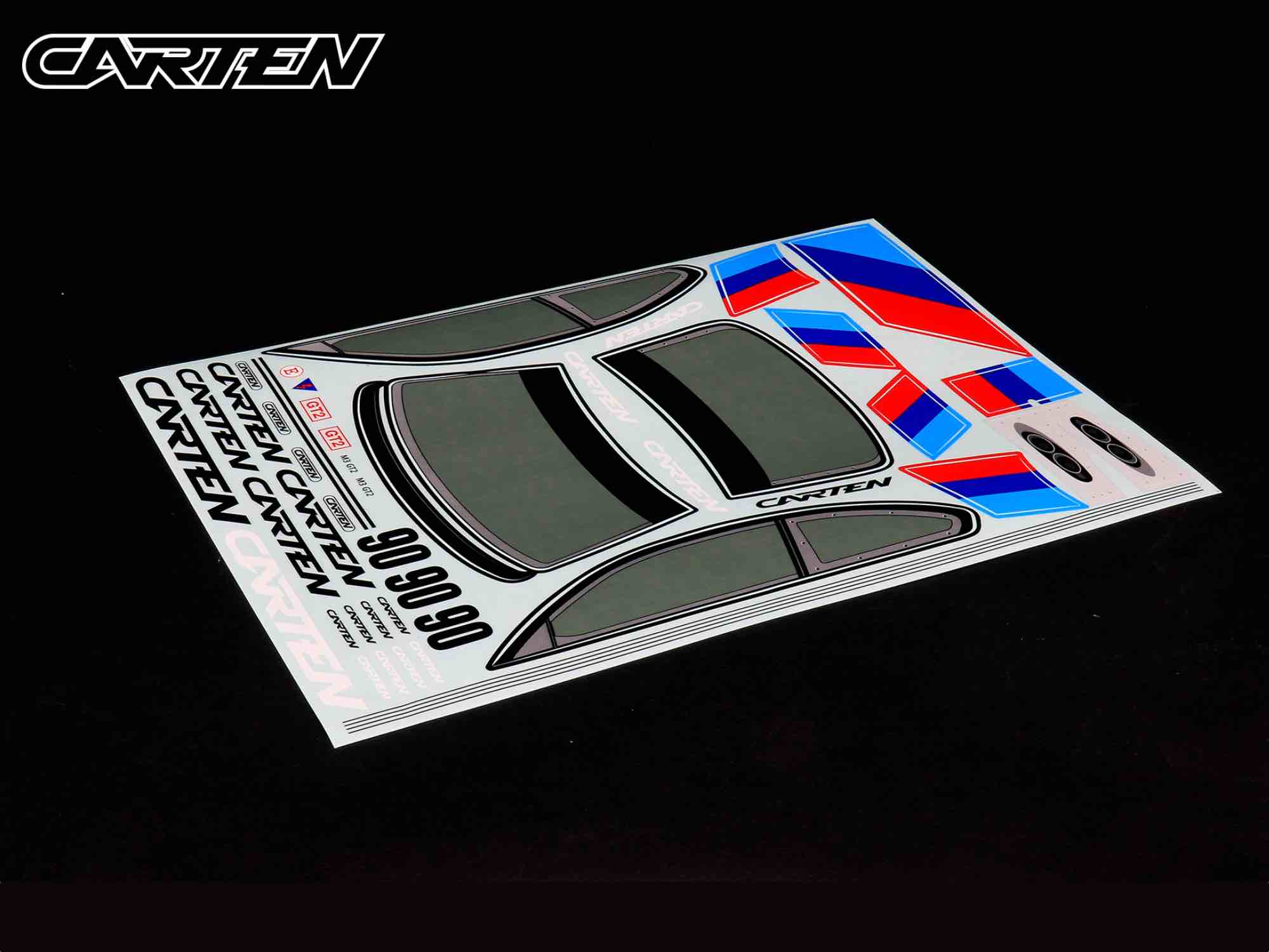 CARTEN 1/10 GT2 Up Decals