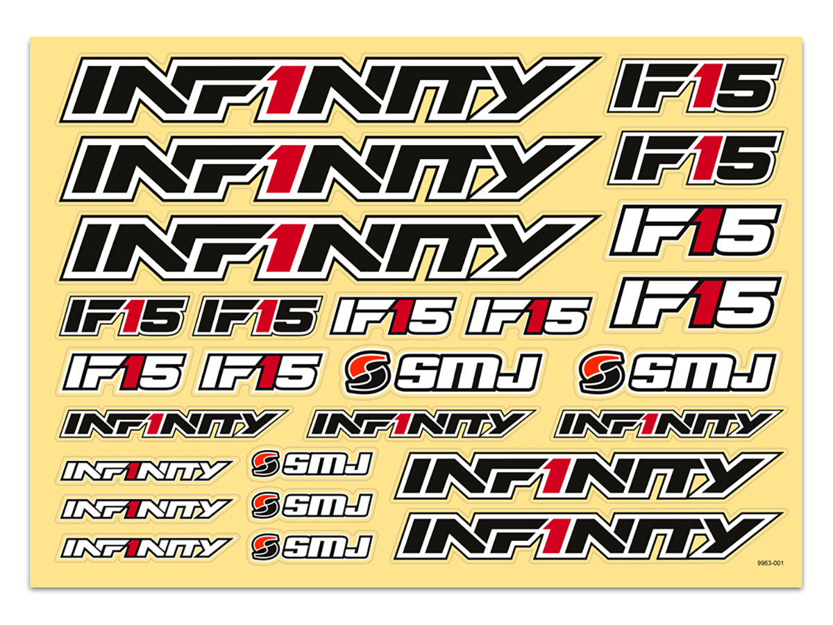 INFINITY IF15 Decal ?Black?