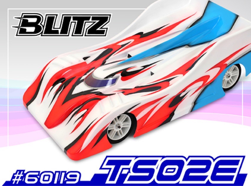 BLITZ TS02E 1/10 200mm Body 0,7mm