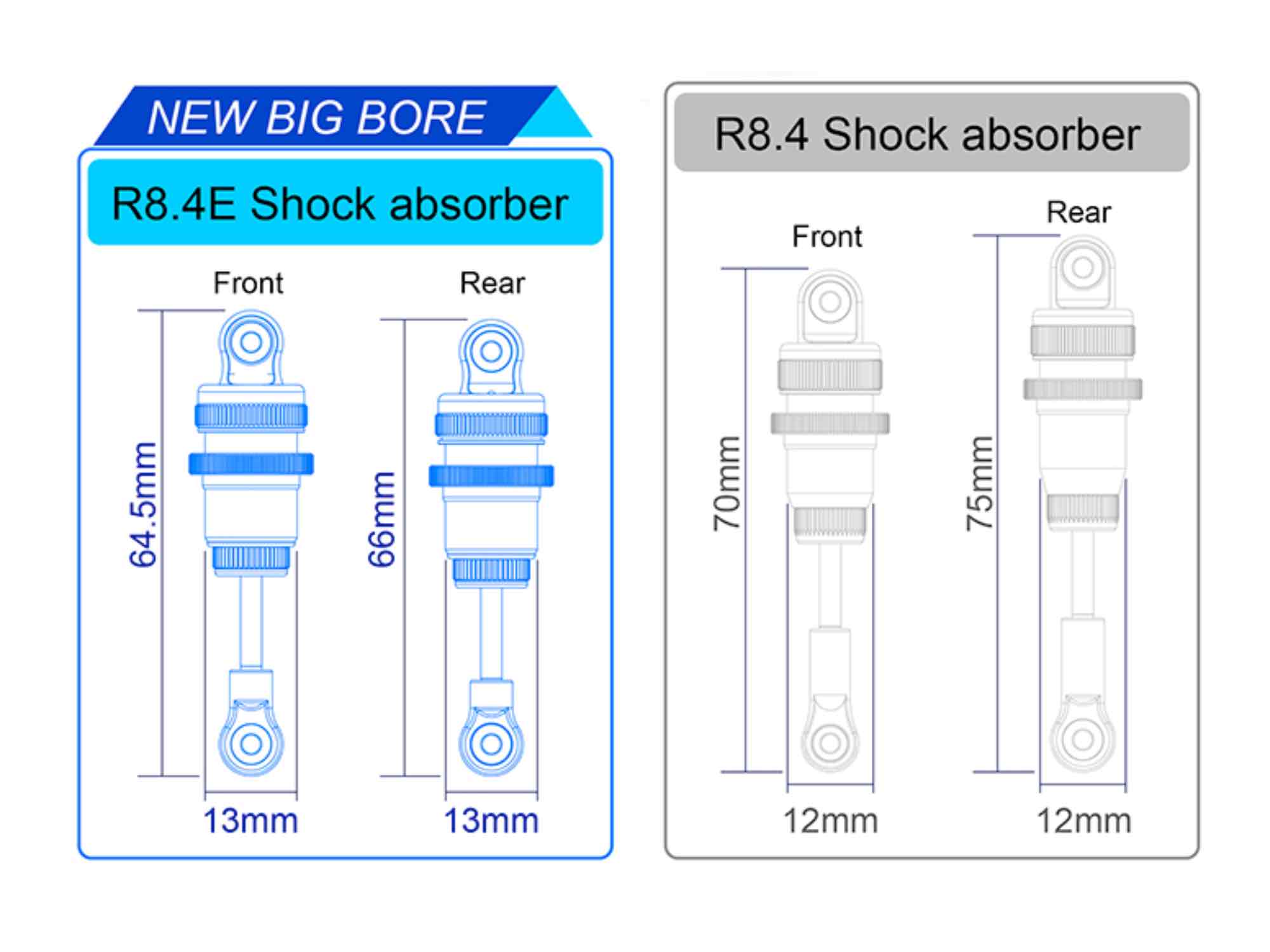 ARC R8.4EL 1/8 Electric Onroad Kit