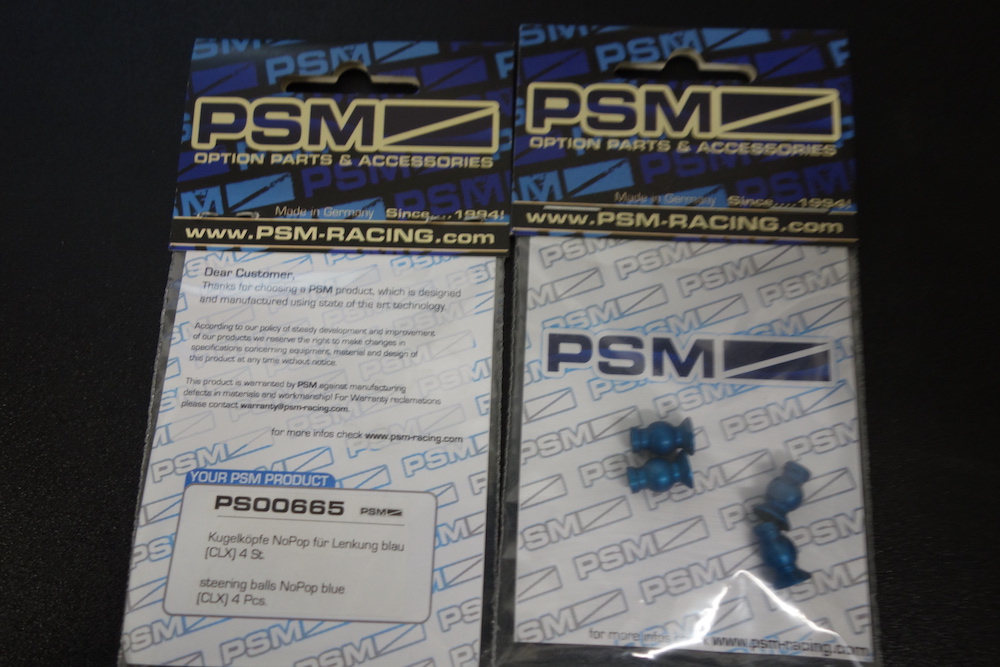 PSM steering balls NoPop AL 6.8mm blue CLX