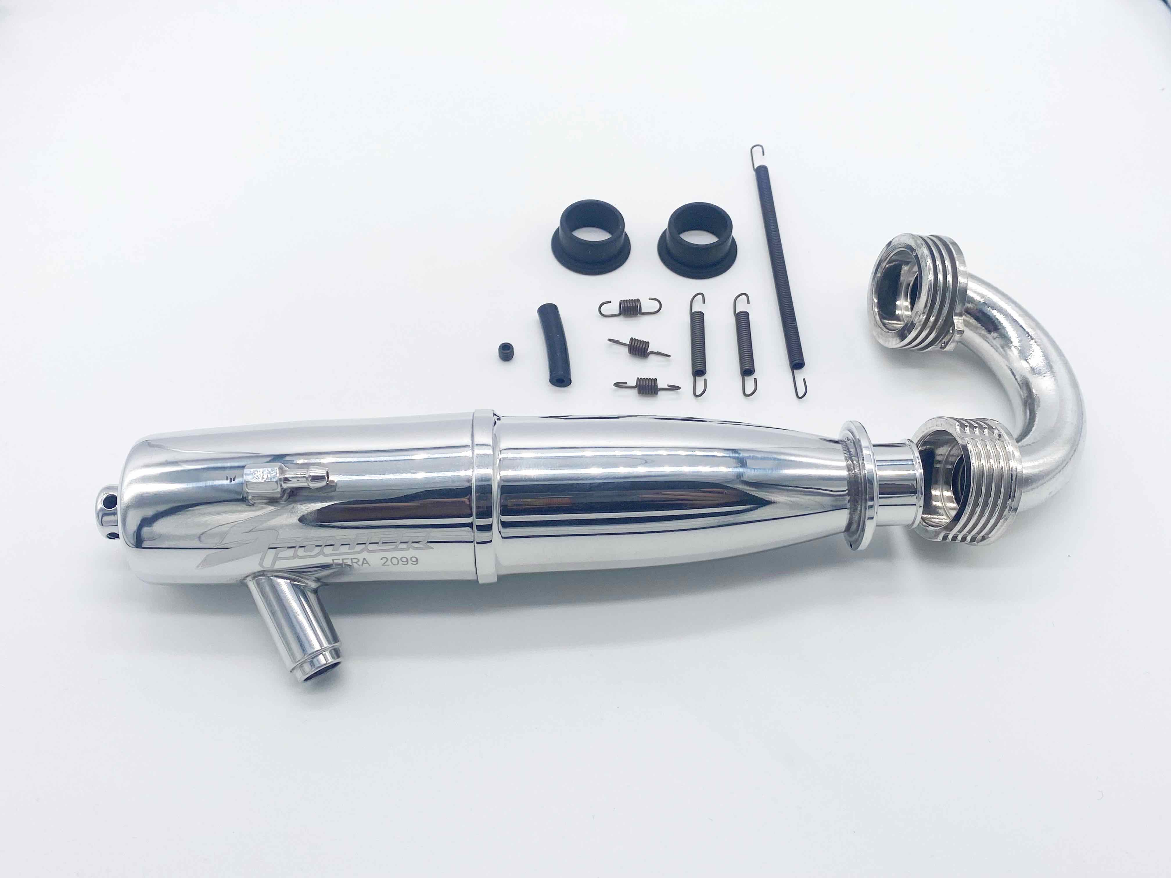 SPower Exhaust System Polished EFRA 2099 ""Performance" Off Road 