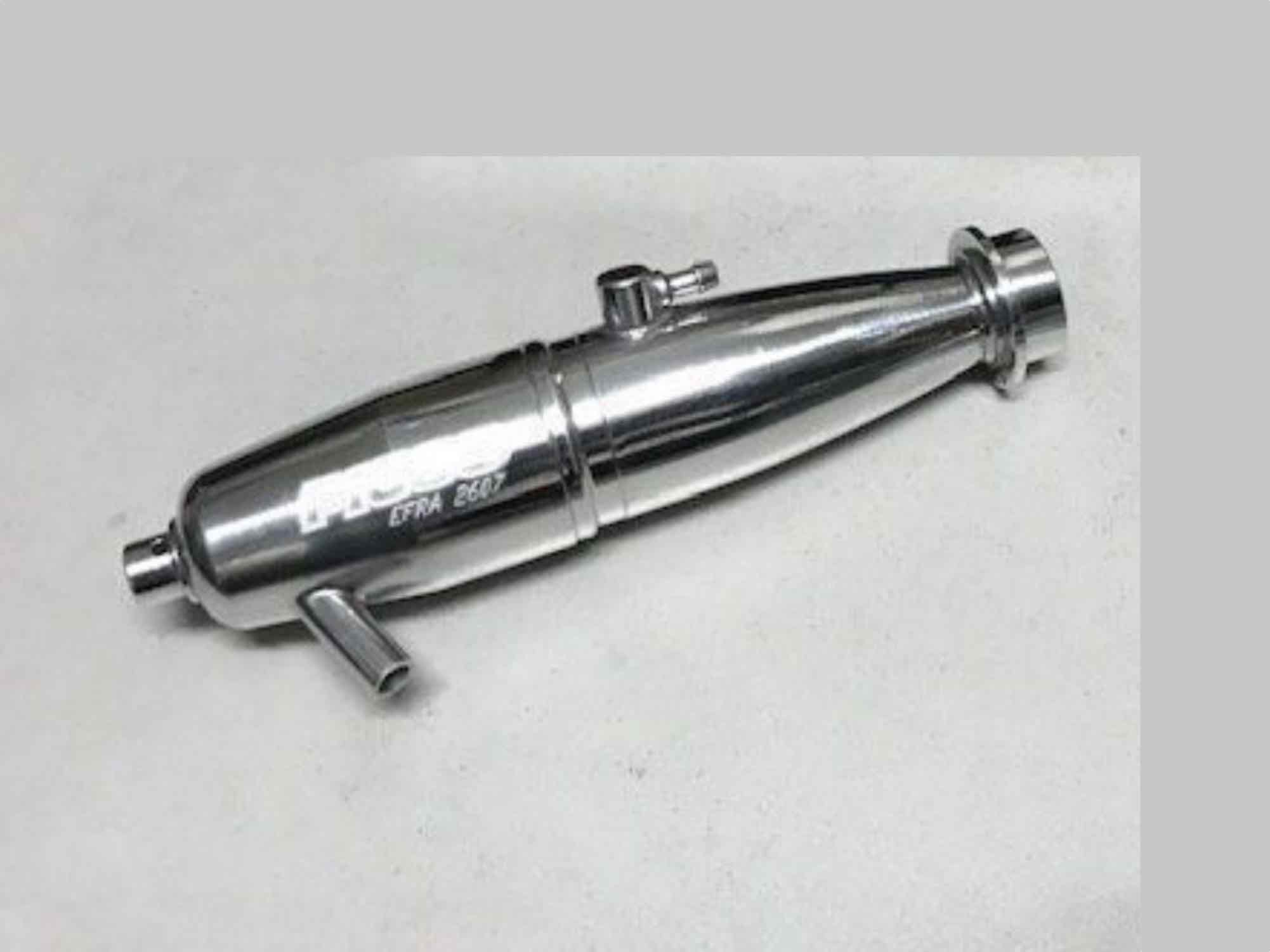 PICCO MUFFLER EFRA 2607 IN-LINE P1-R.12/15 RE POLISHED