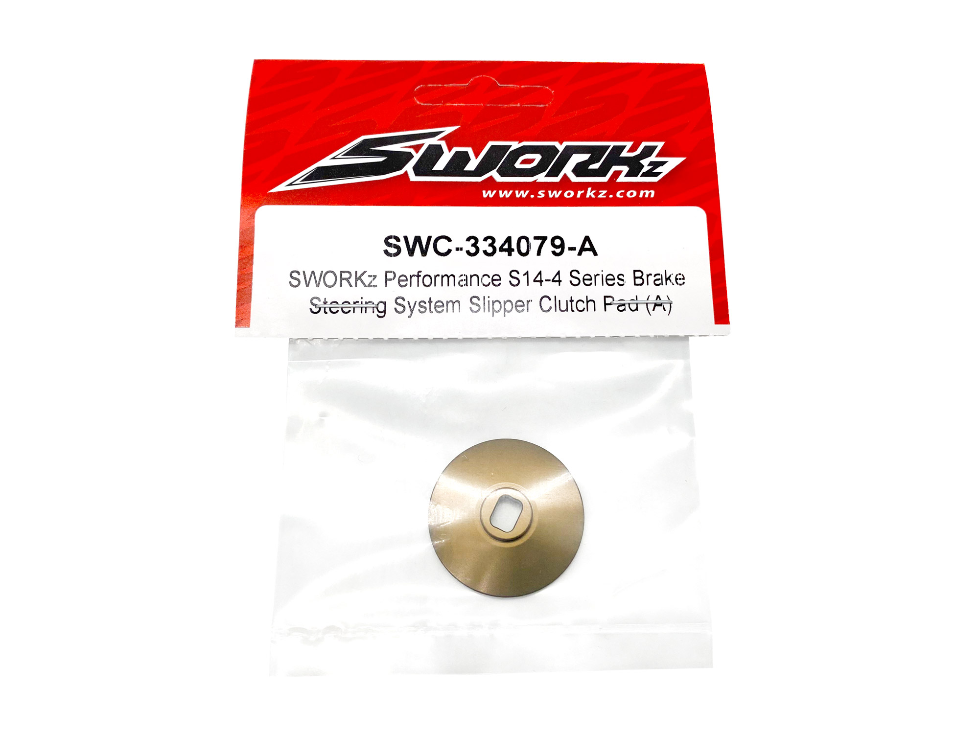 SWORKz Performance S14-4 Series Brake Steering System Slipper Clutch Pad (A)