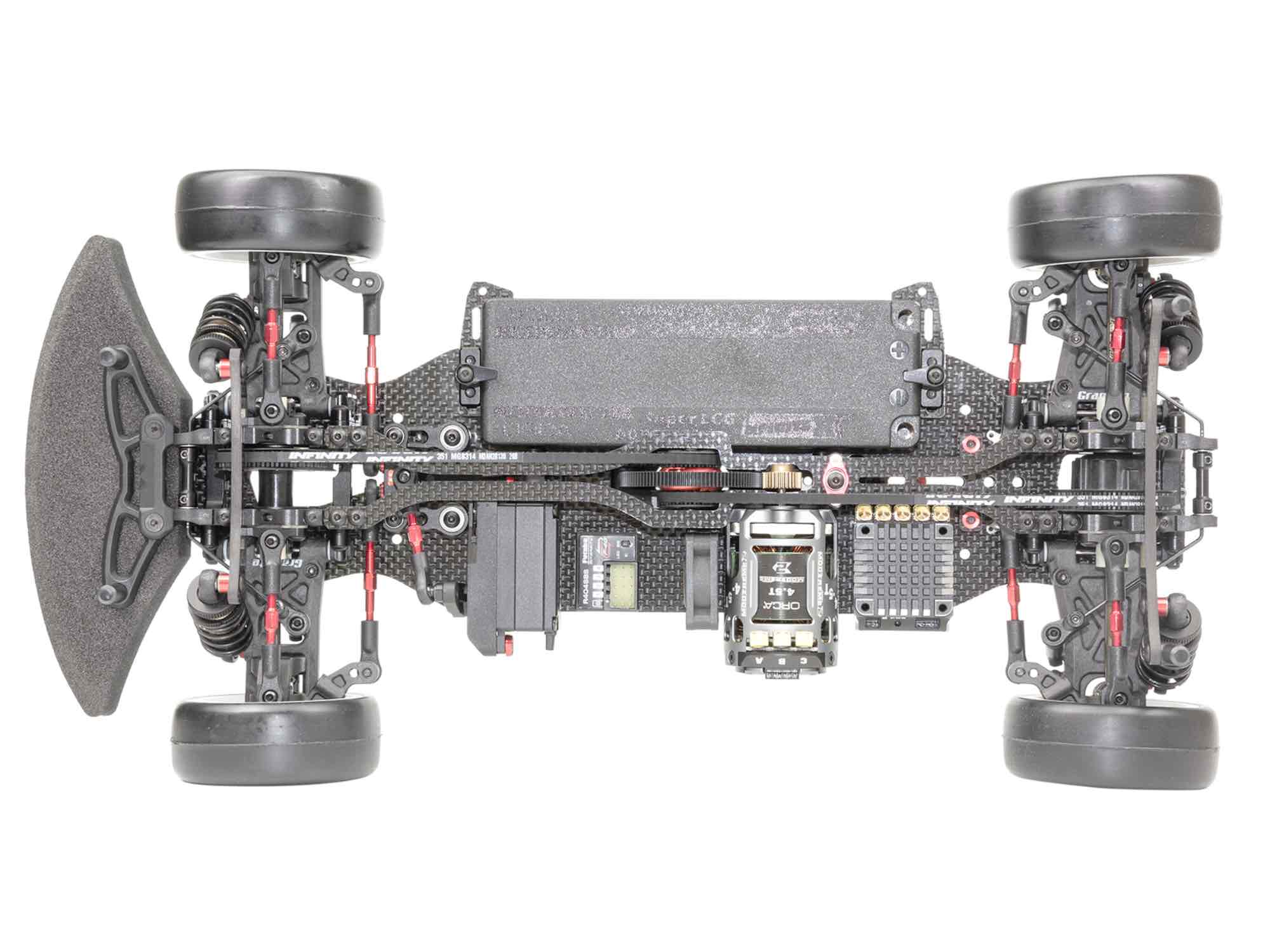 INFINITY IF14-2TE MID CONVERSION SET (Graphite Chassis)