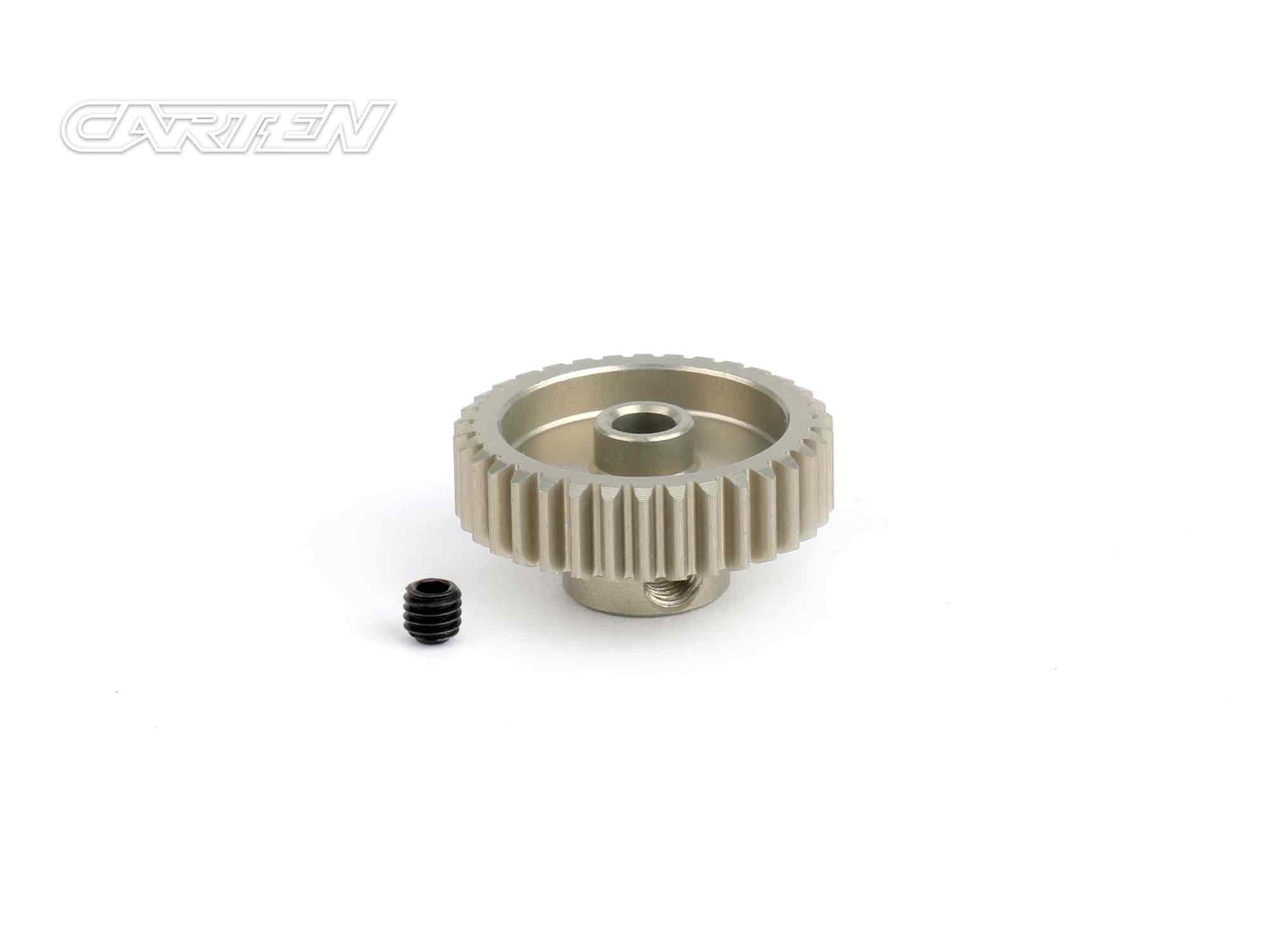 CARTEN  34T-48P Pinion Gear 7075 Aluminium hardanodized