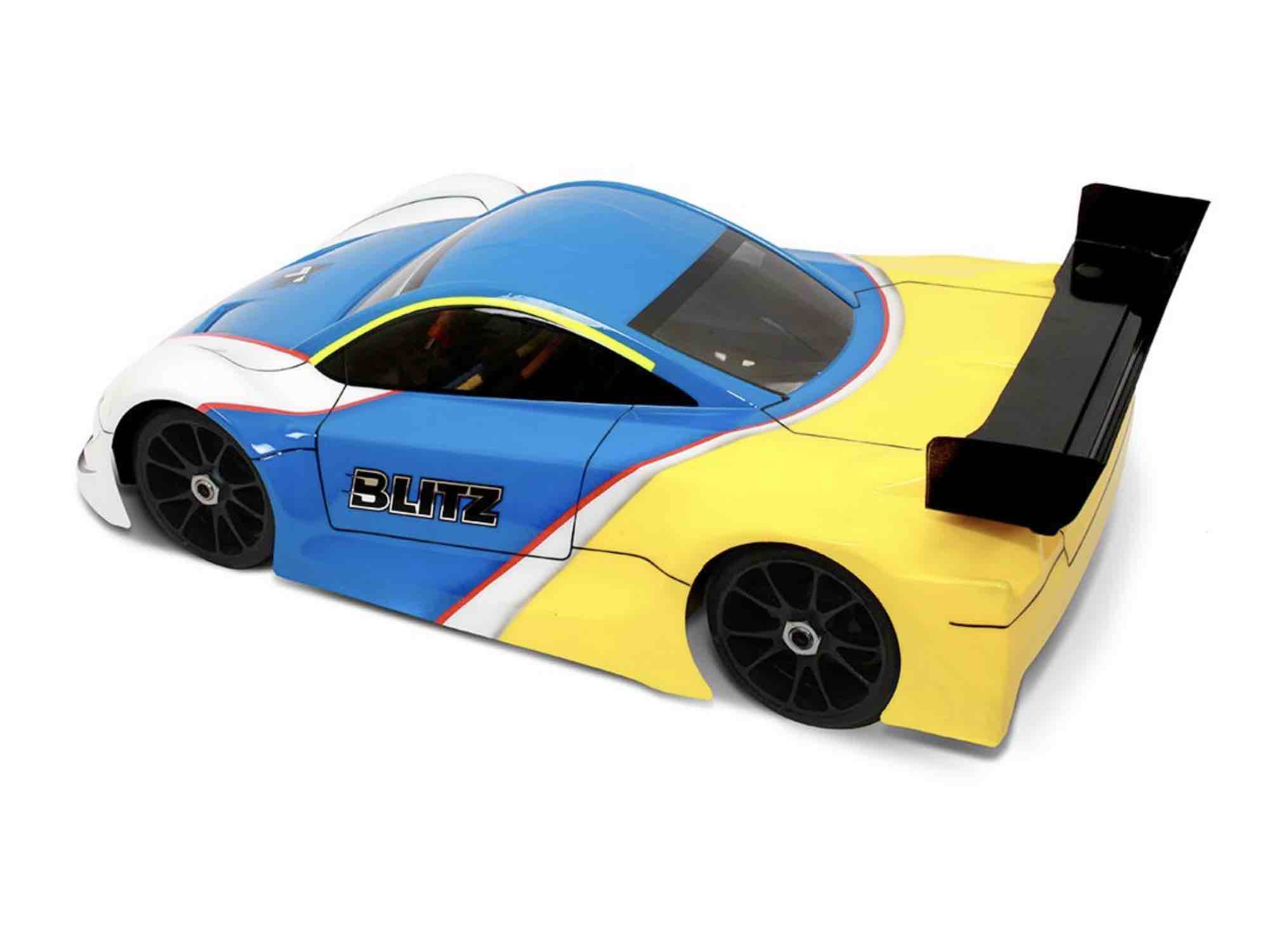 BLITZ 1/8 GT4 Body with Wing (1,0mm)