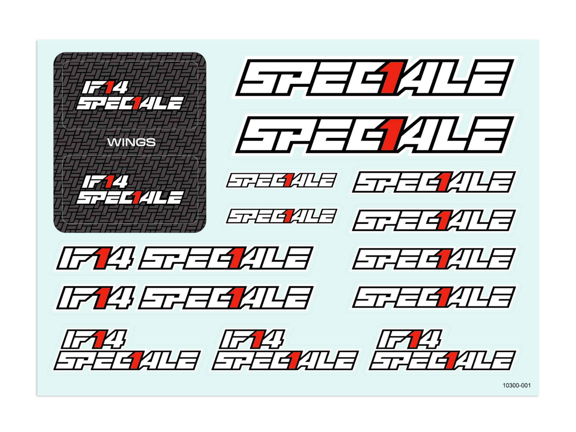 INF1NITY IF14 SPECIALE LOGO DECAL