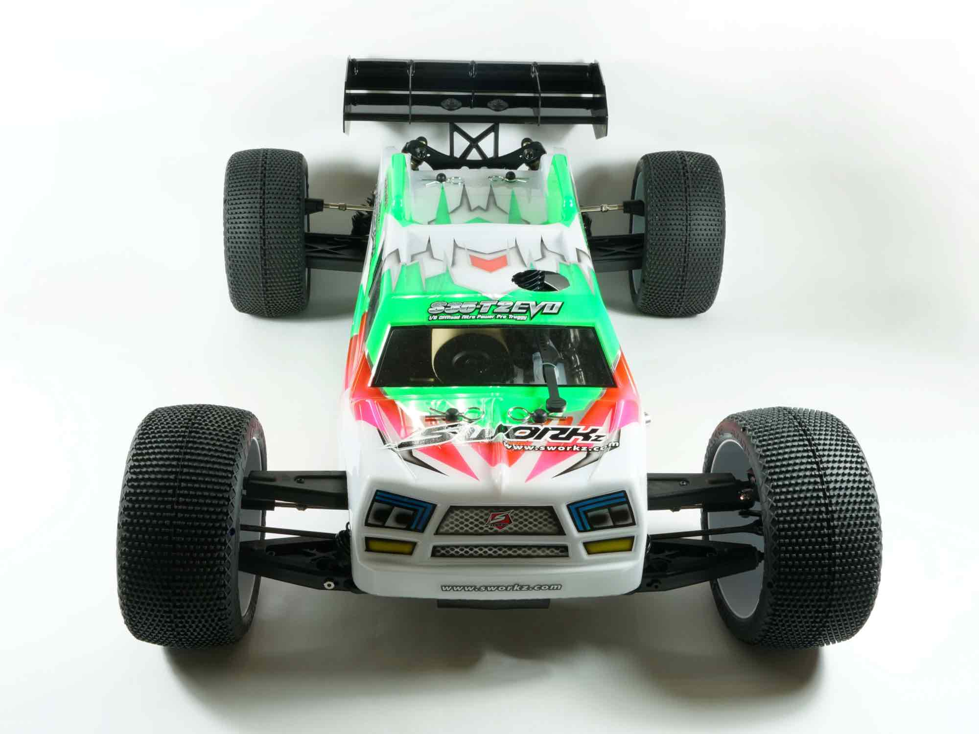 SWORKz S35-T2 EVO 1/8 Pro Nitro Truggy Kit