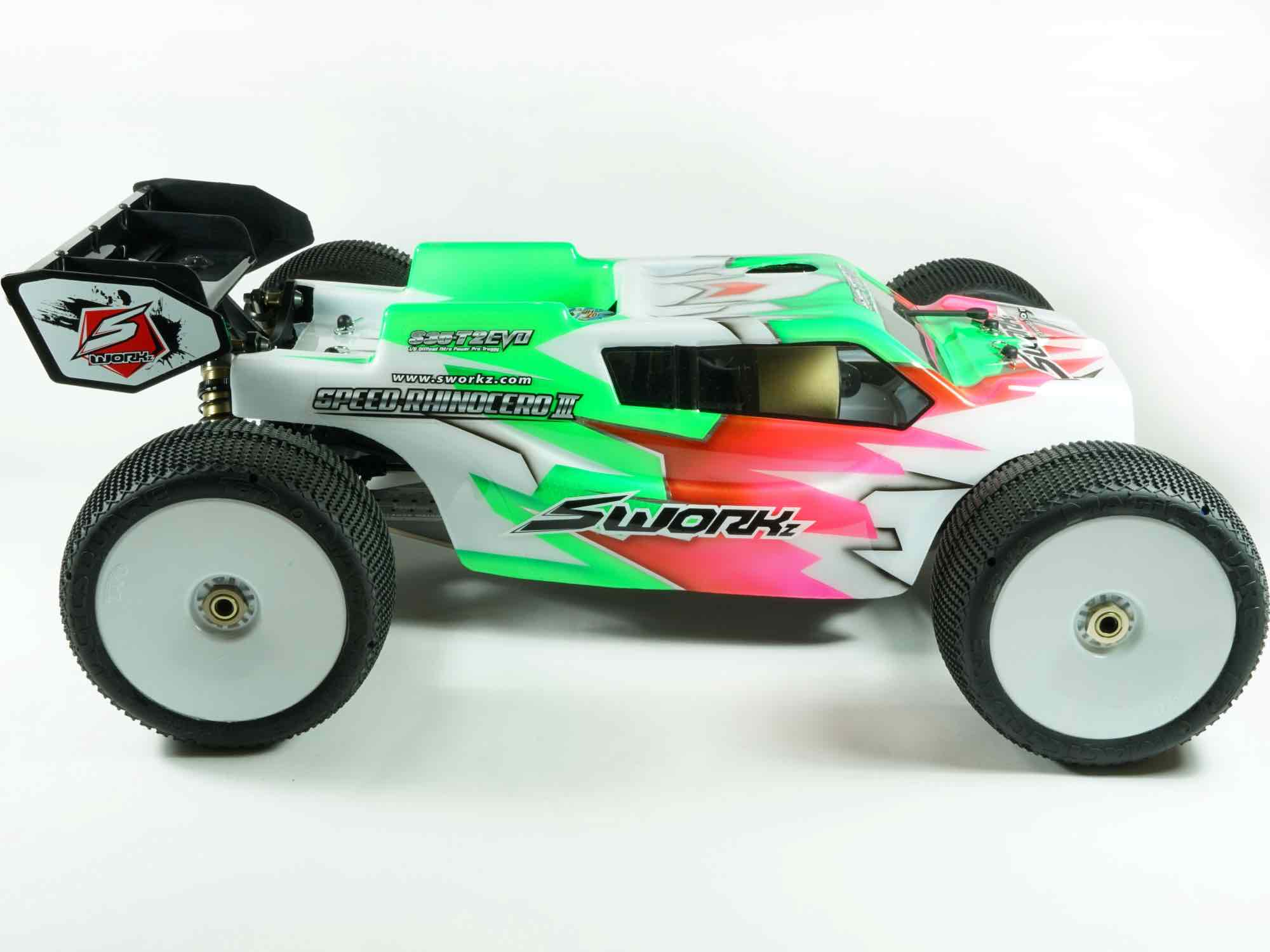 SWORKz S35-T2 EVO 1/8 Pro Nitro Truggy Kit