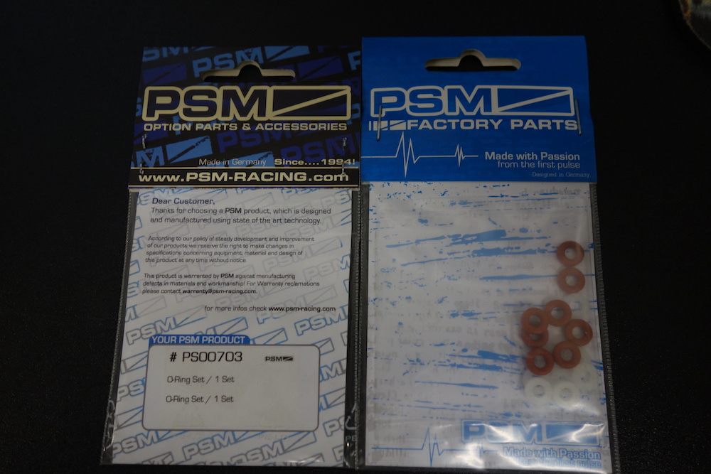 PSM o-ring set