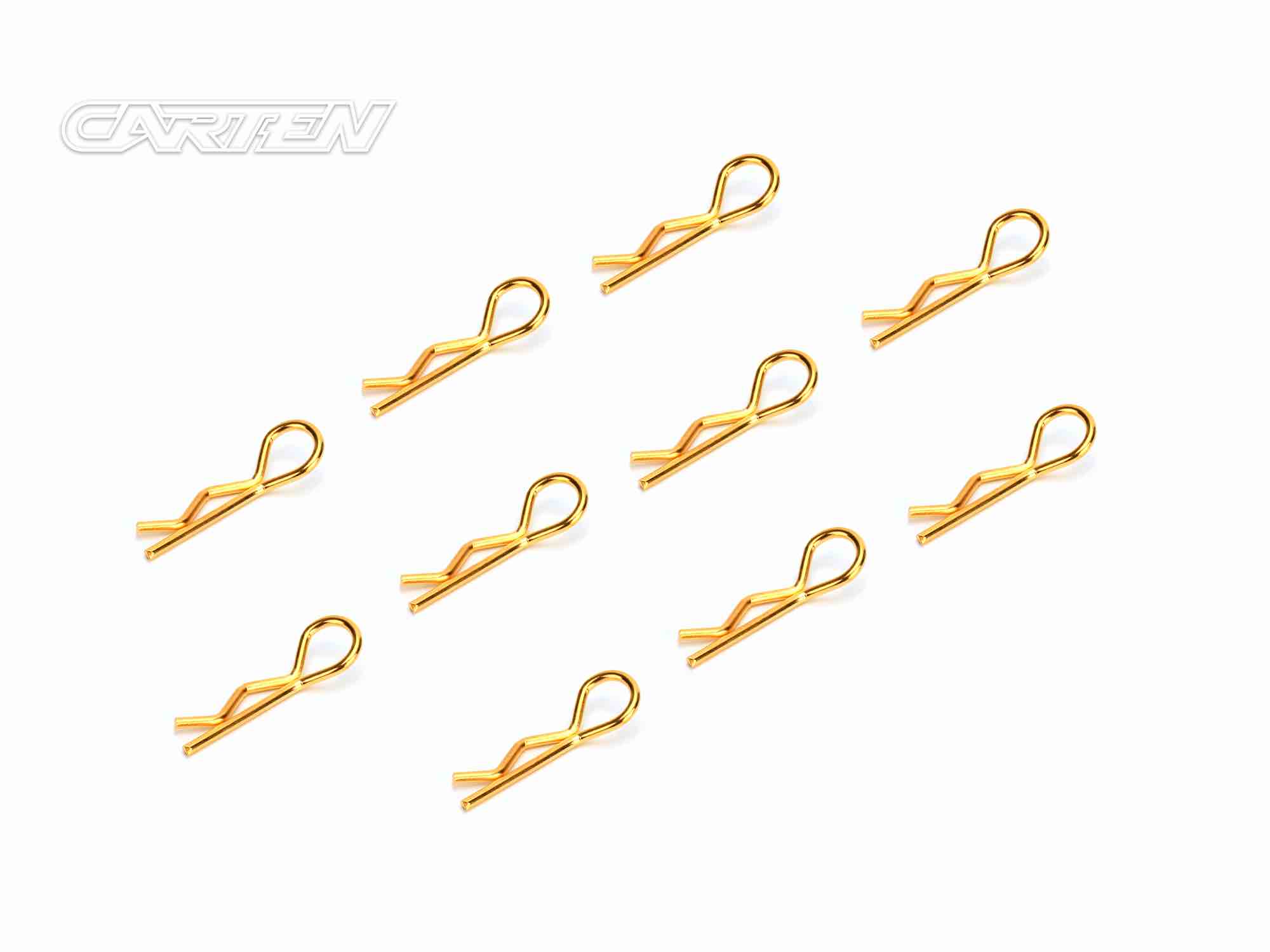 CARTEN Gold Body Pin 8mm 1/8 (10)