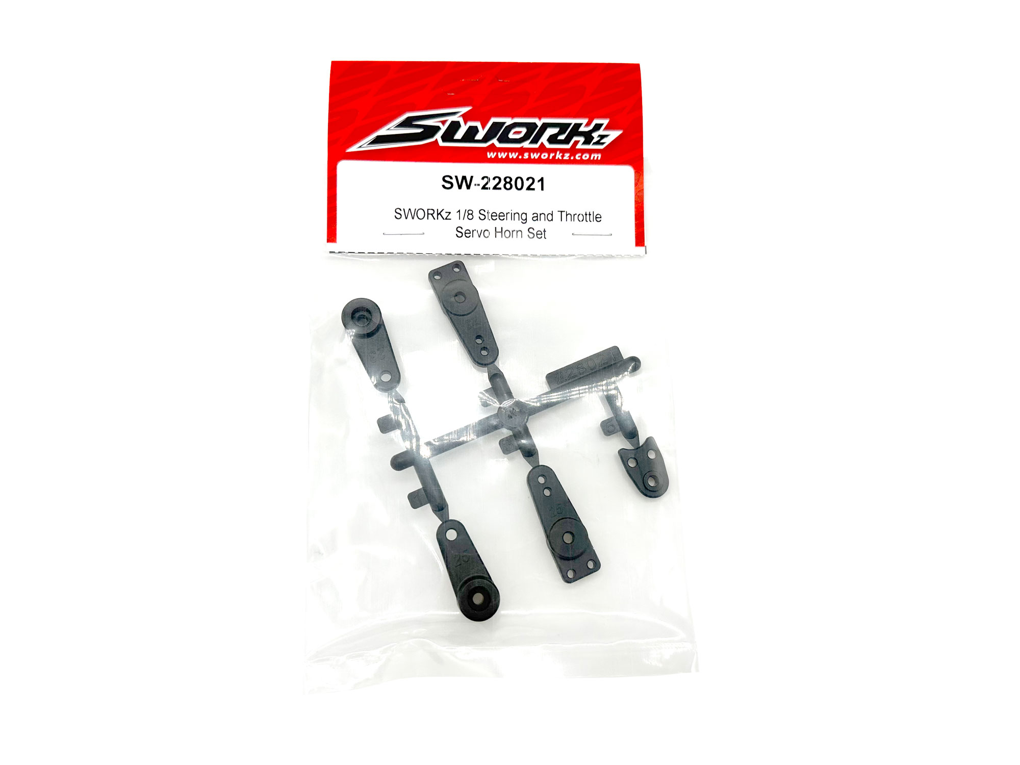 SWORKz Steering and Throttle Servo Horn Set