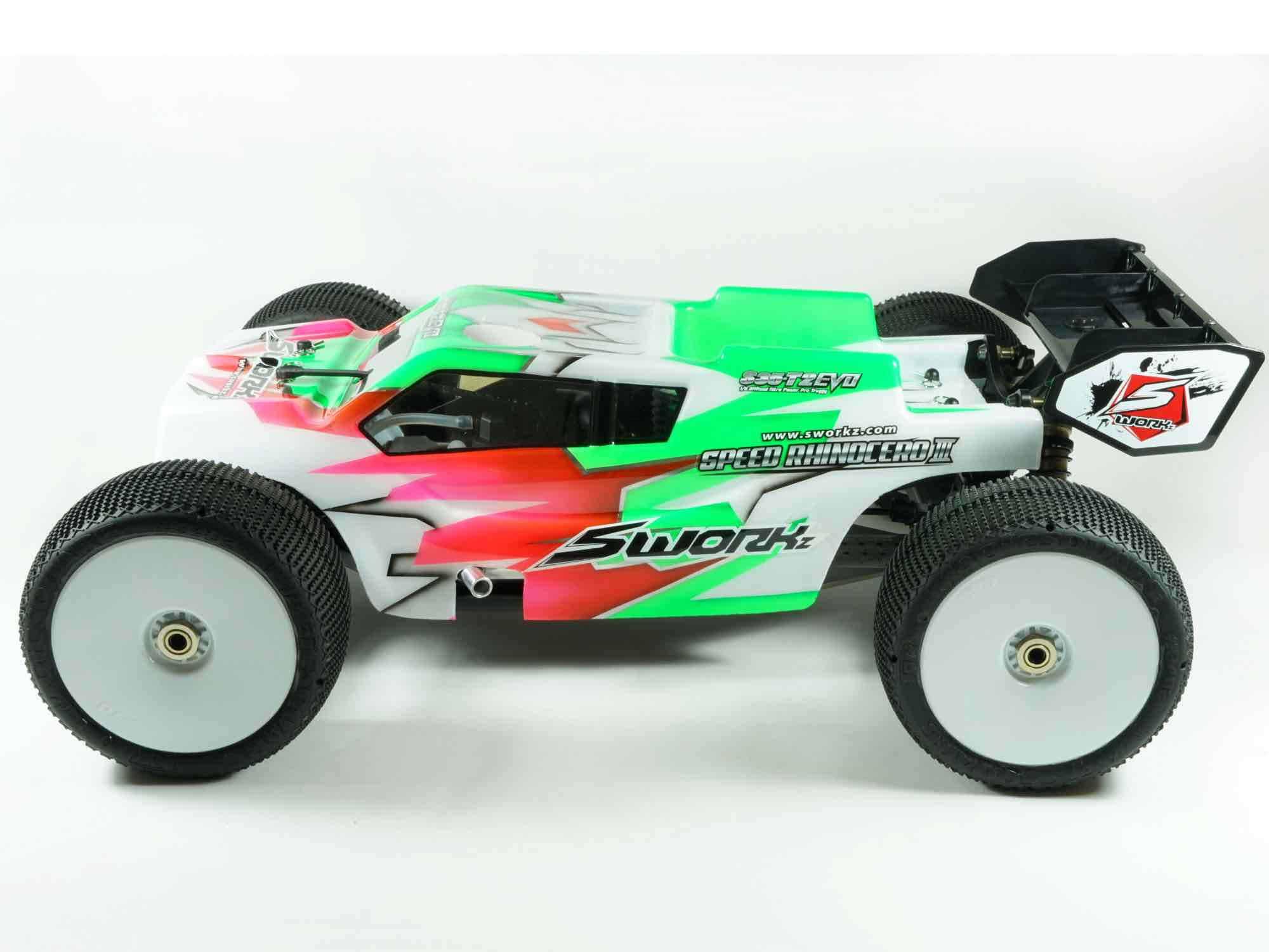 SWORKz S35-T2 EVO 1/8 Pro Nitro Truggy Kit