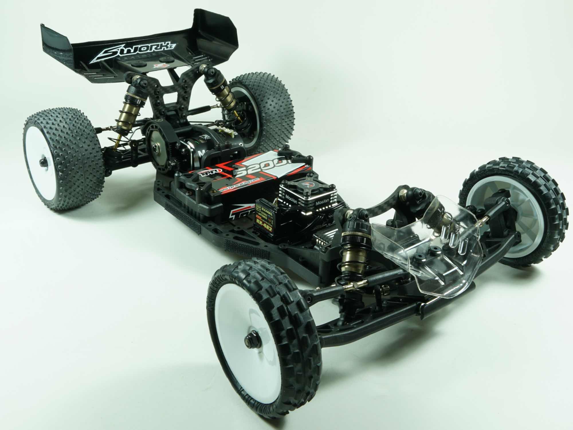 SWORKz S12-2C EVO (Carpet Edition) 1/10 2WD EP Off Road Racing Buggy Pro Kit