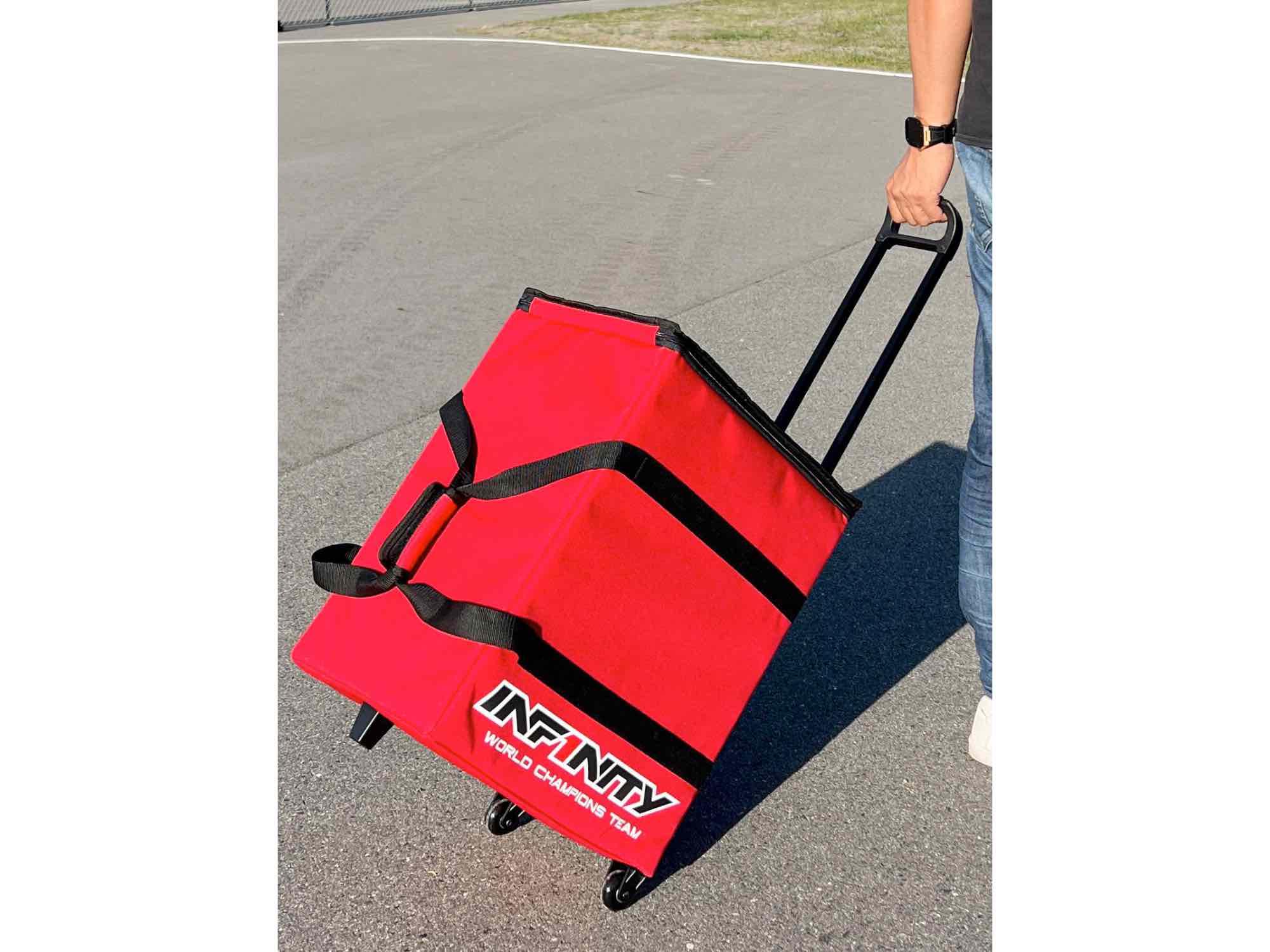 INFINITY RACING TROLLEY BOX RED (3 Drawers)