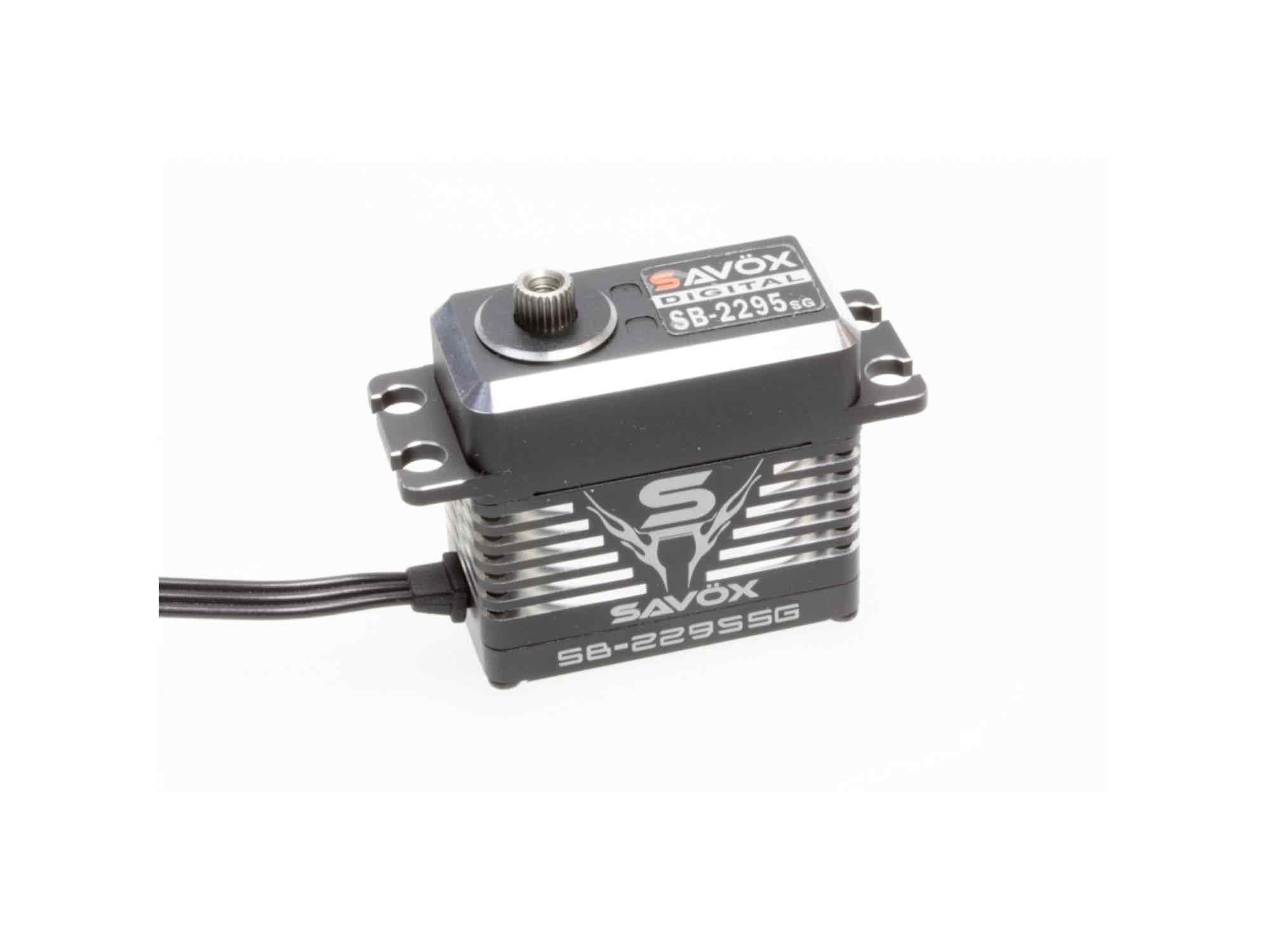 SAVÖX SB-2295SG Standard Size Digital Brushless Servo Aluminium Case 8,4V 40kg/0,05sek